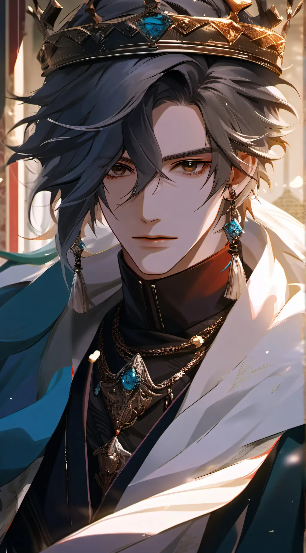 ai character: XENO🥀 background