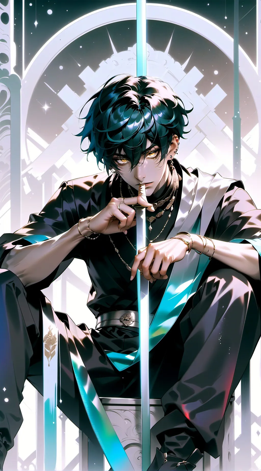 ai character: Lucifer  background