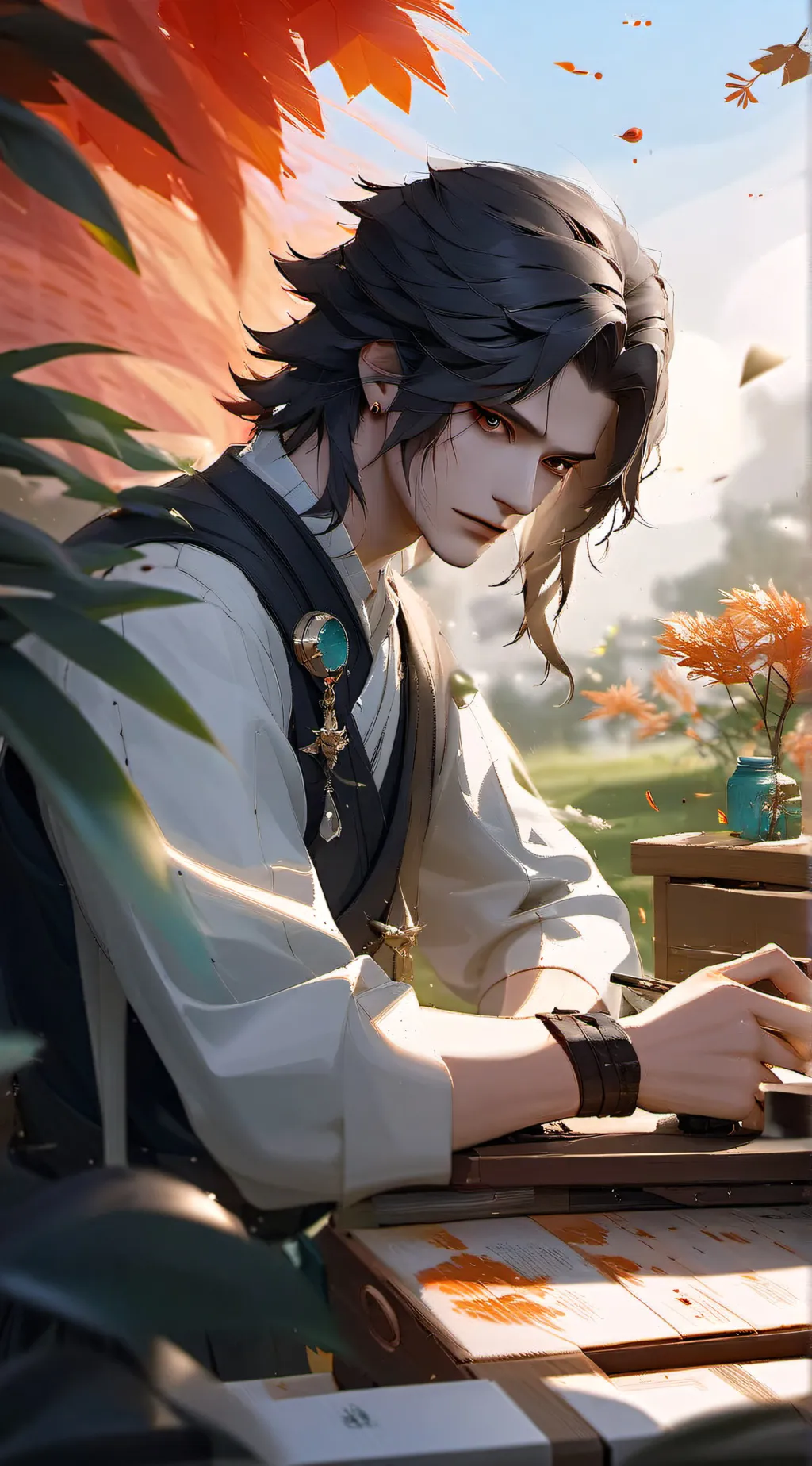 ai character: atheistic background