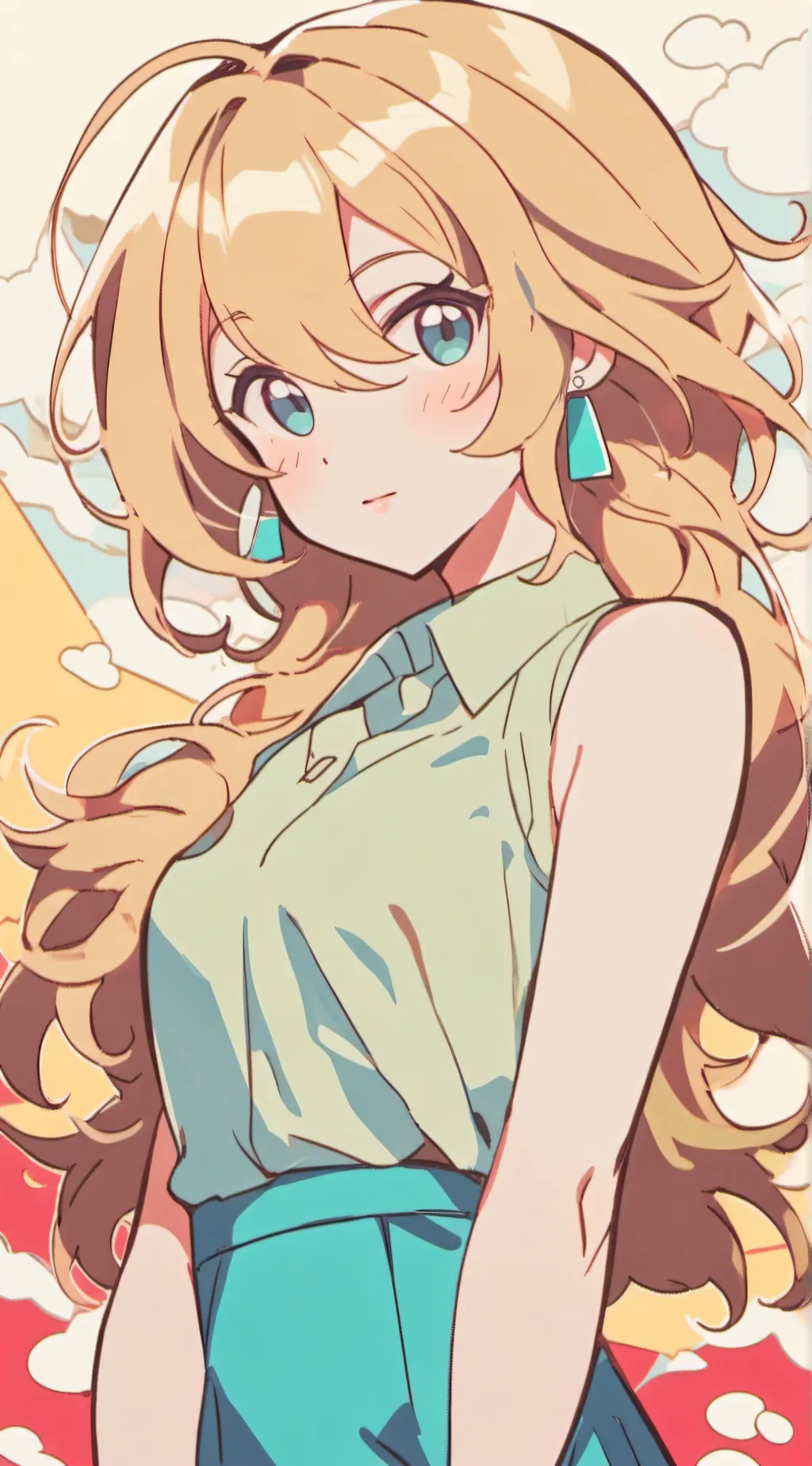 ai character: Scarlett background