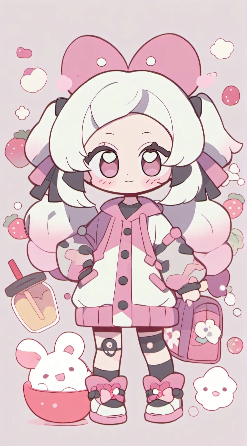 ai character: sprunki at Walmart background