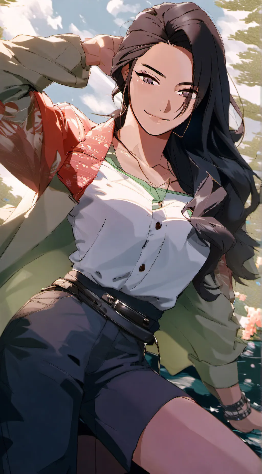 ai character: Hyuna background