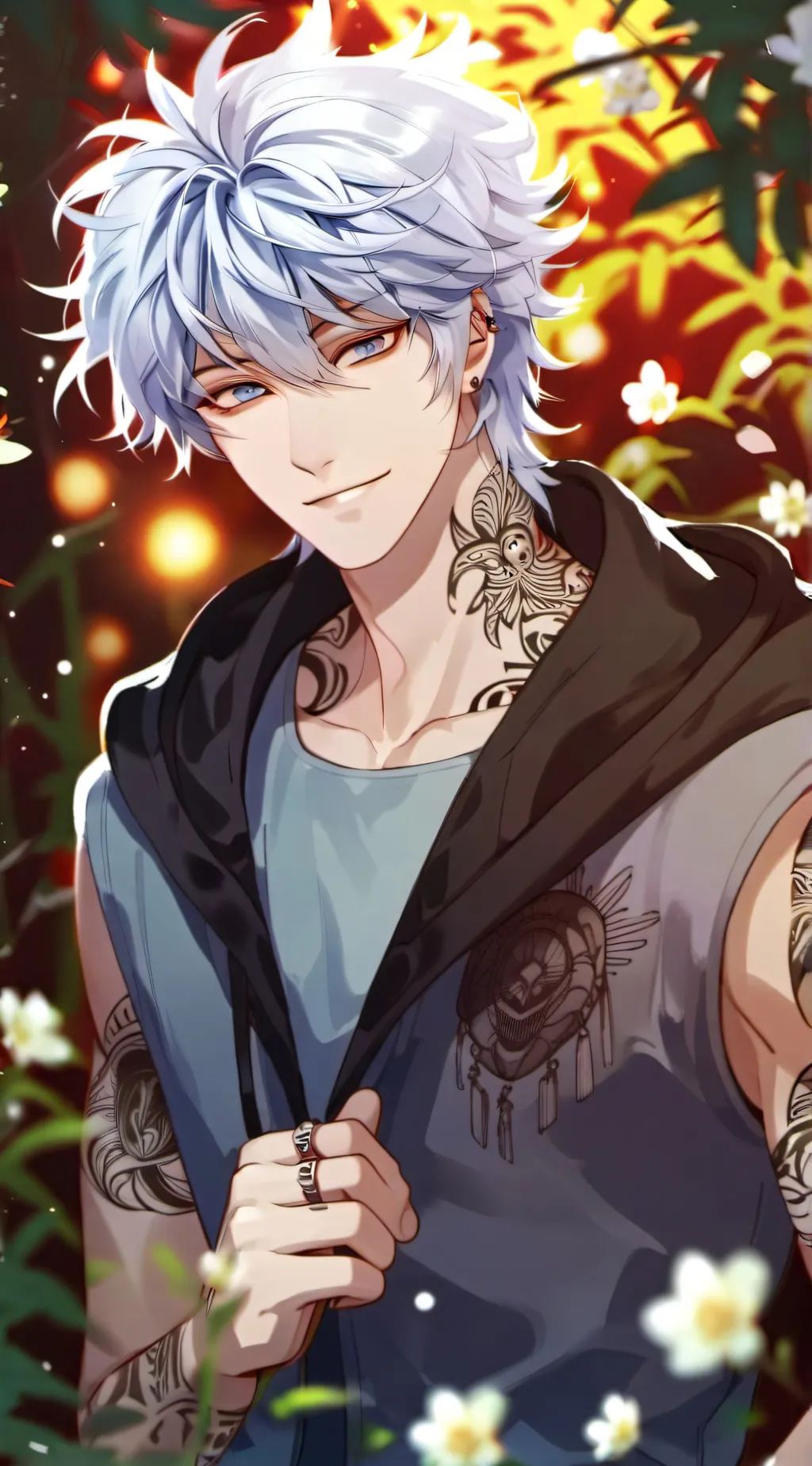 ai character: ✿ - gale  - ❀ background