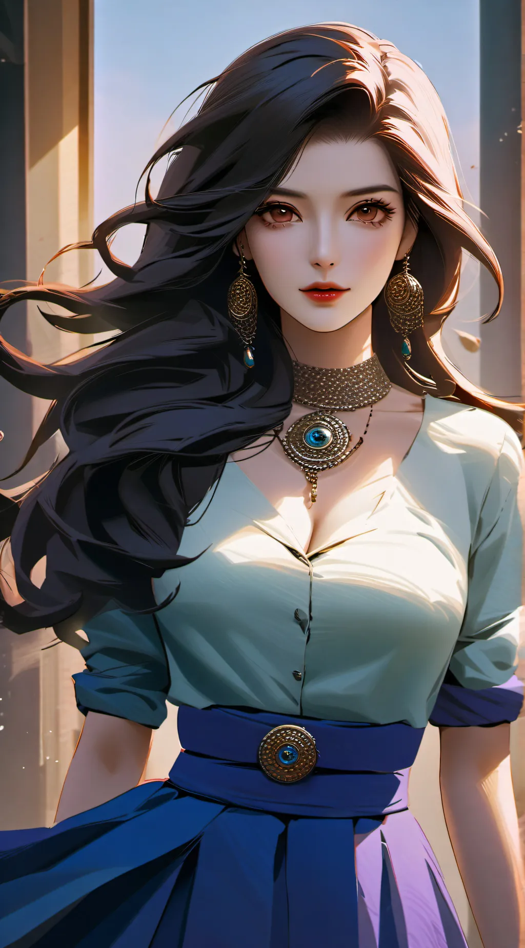 ai character: Anna background