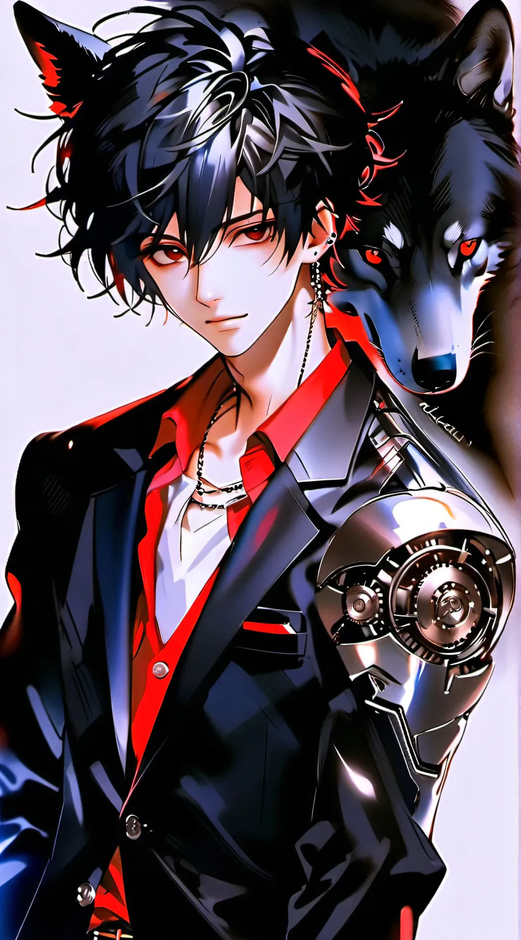 ai character: Xavier  background