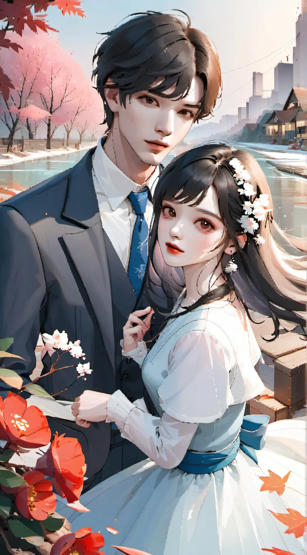 ai character: ash background