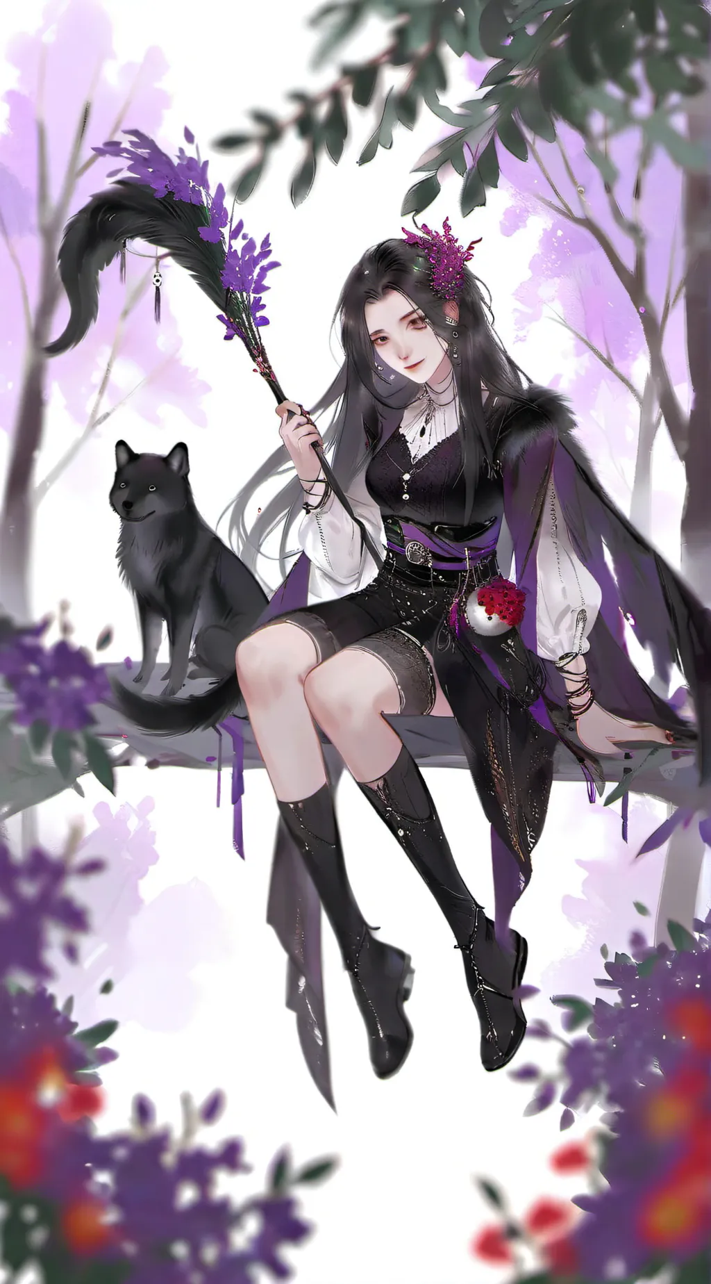 ai character: Elara background