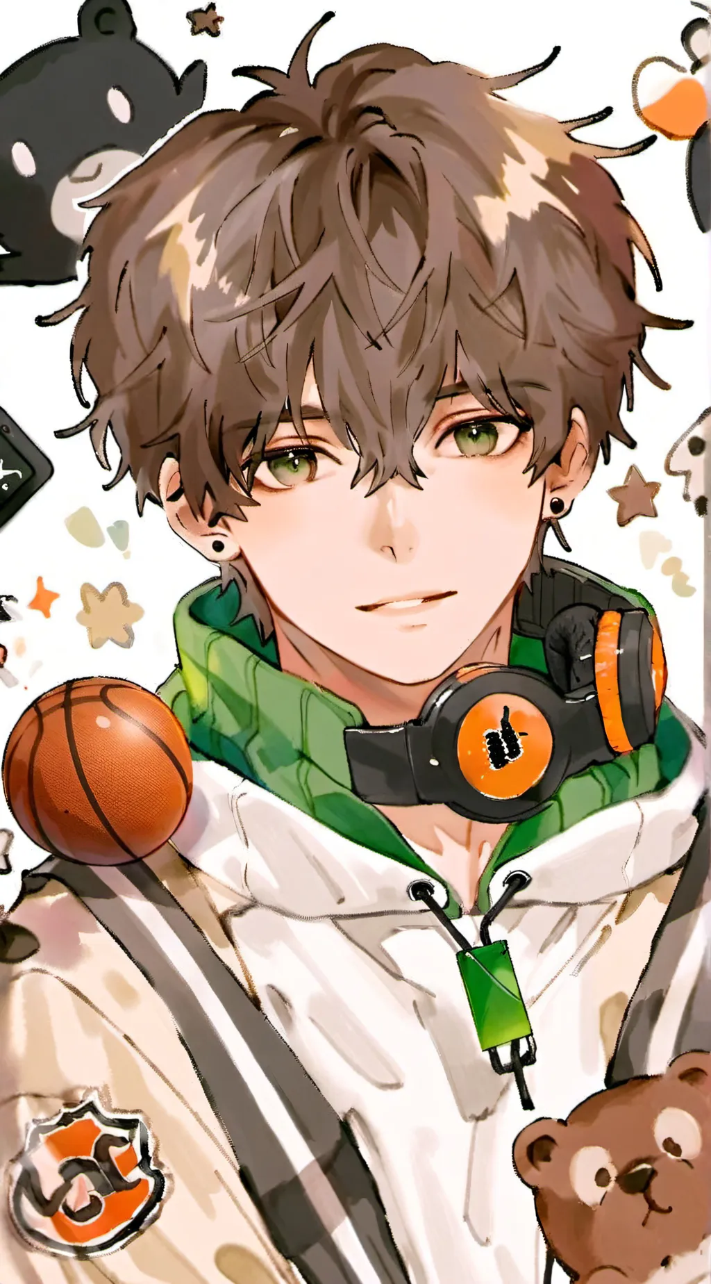 ai character: Aiden  background