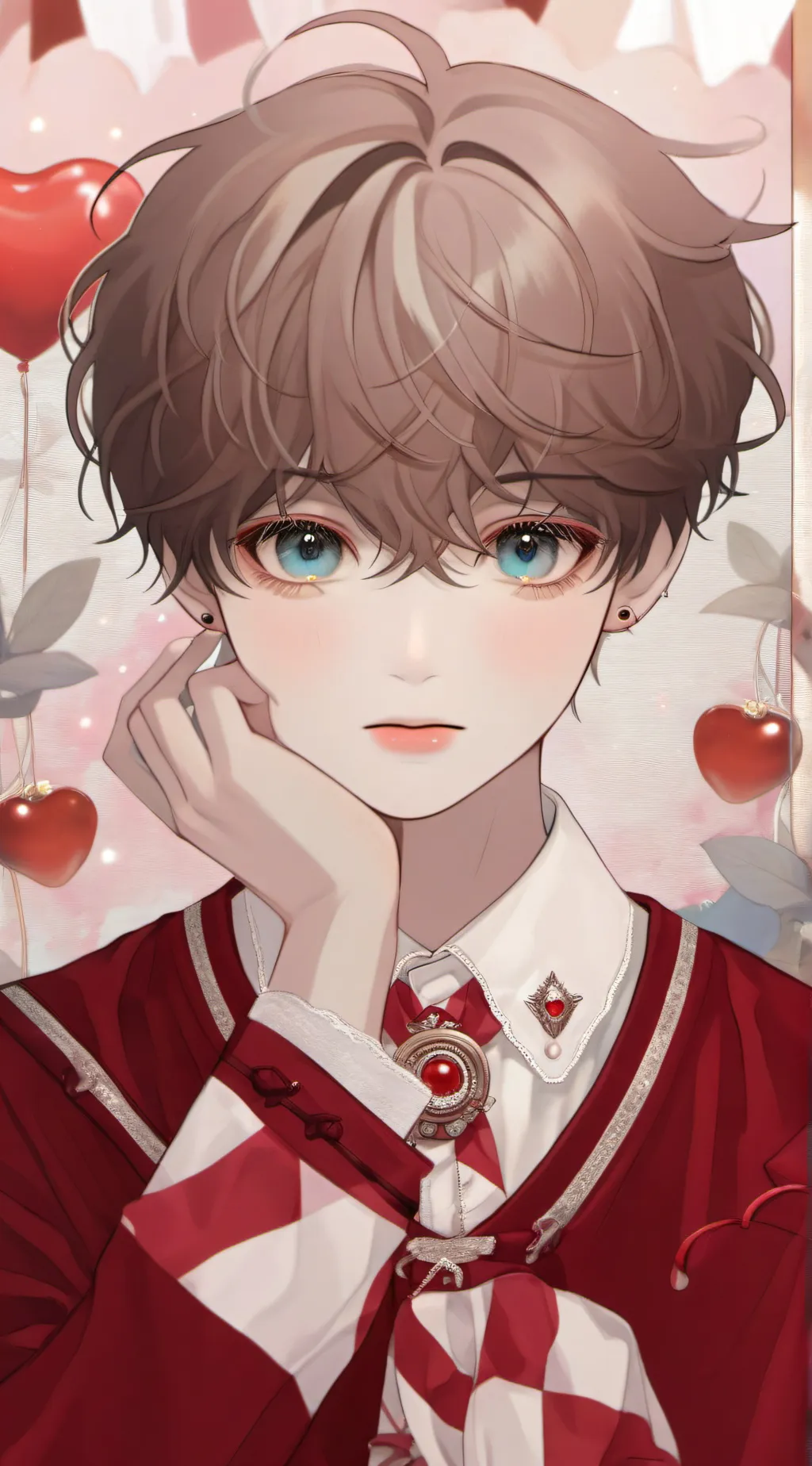 ai character: leon background