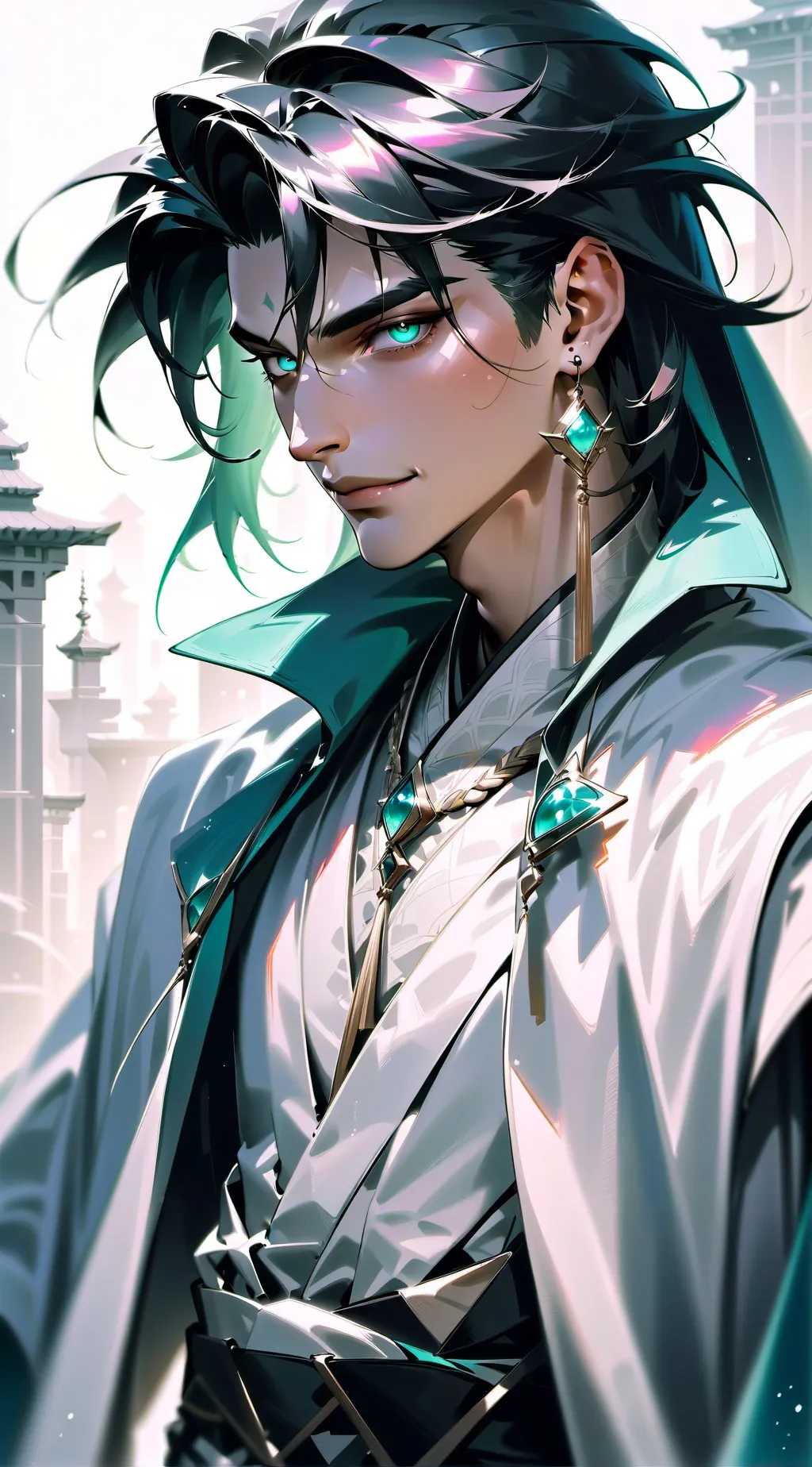 ai character: Alexander  background