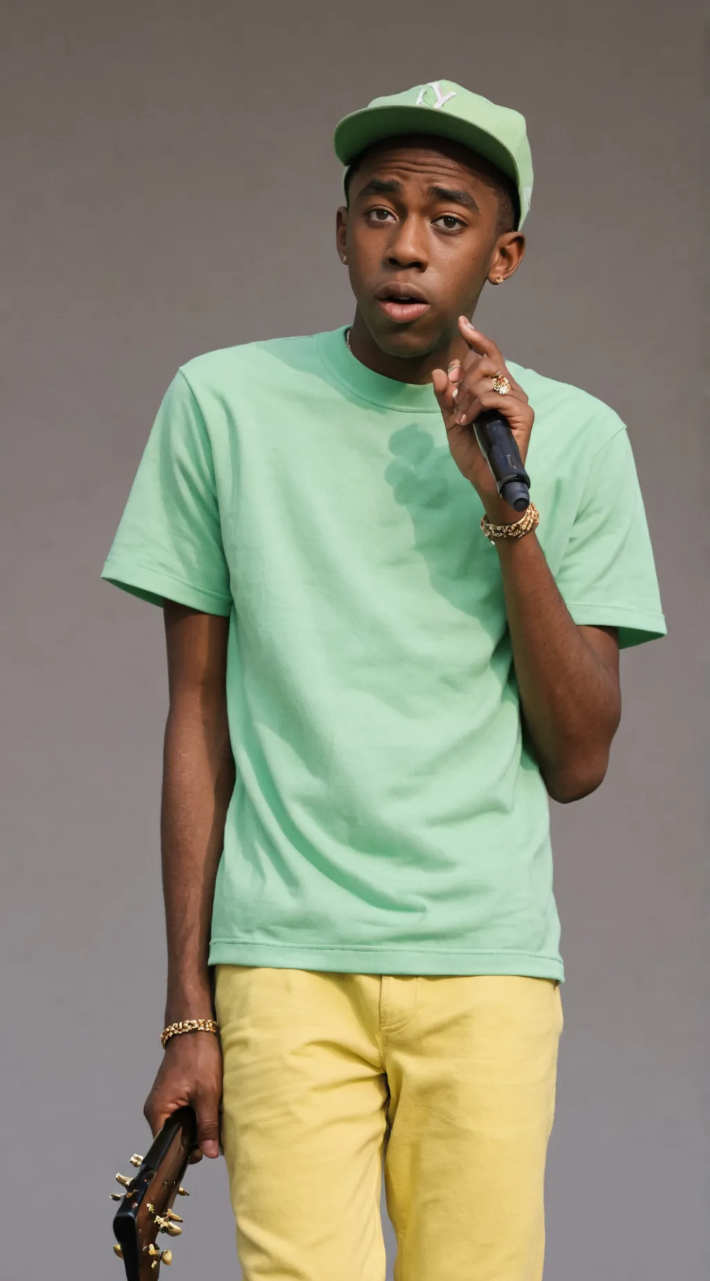 ai character: Tyler the Creator background