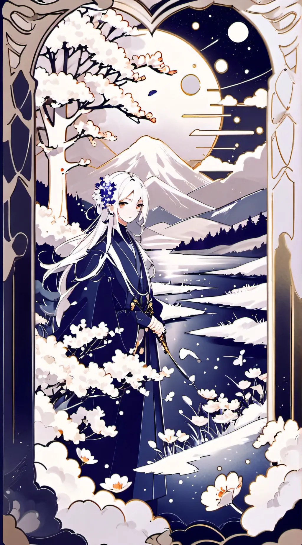 ai character: luiza background