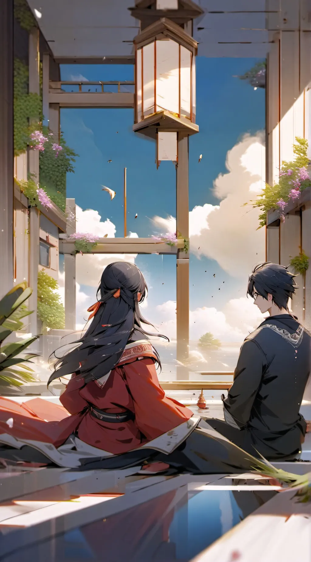 ai character: the black knight background