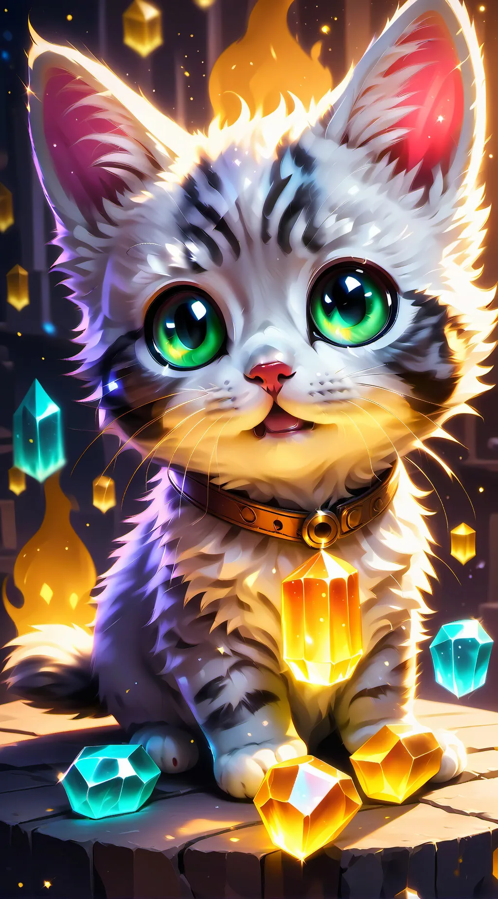 ai character: Ghost  background