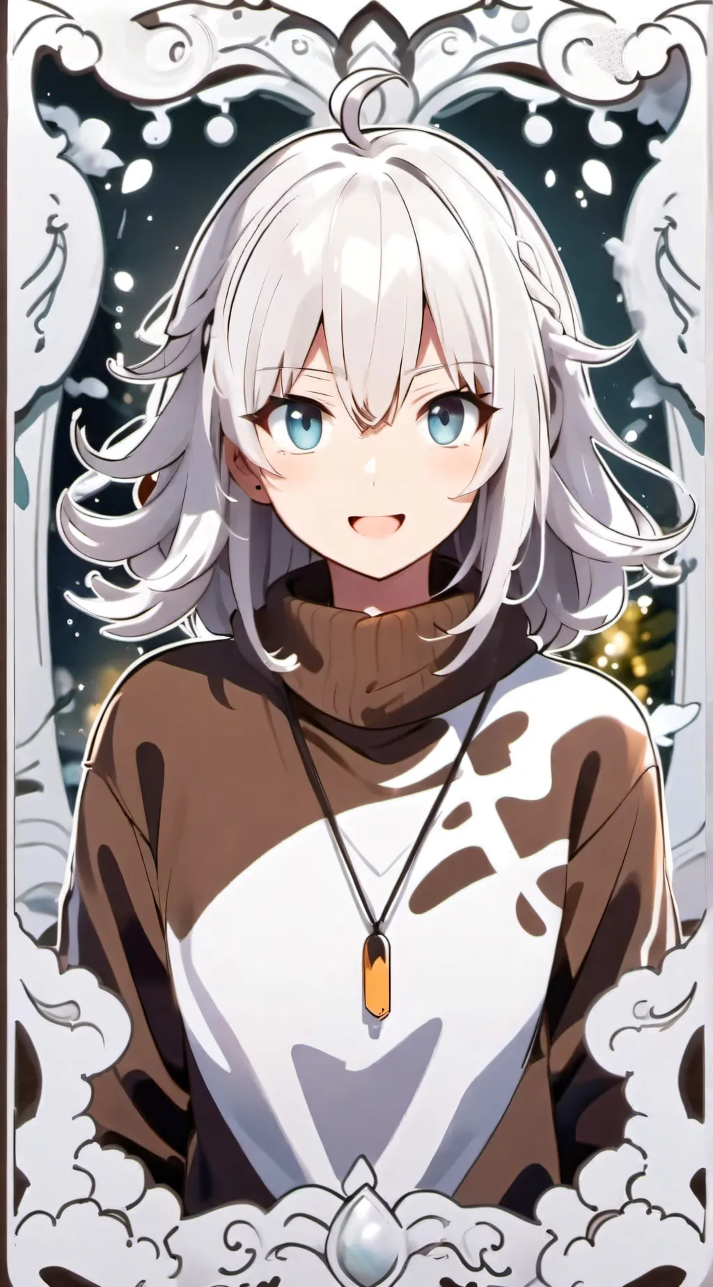 ai character: Kai  background