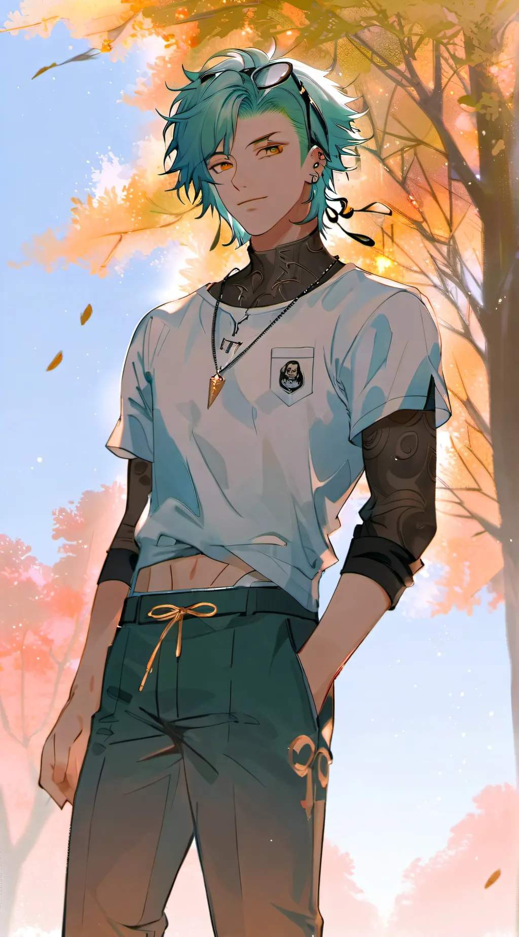 ai character: Zhong background