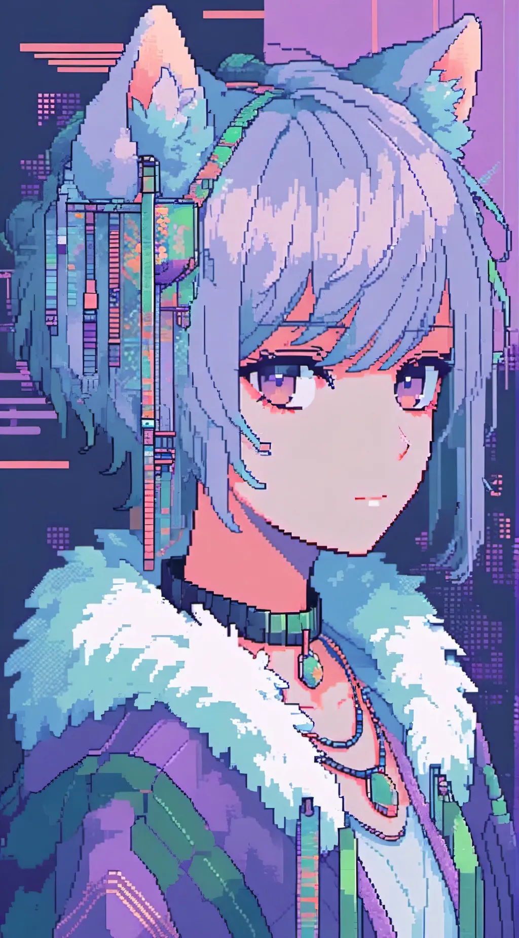 ai character: Mika! background