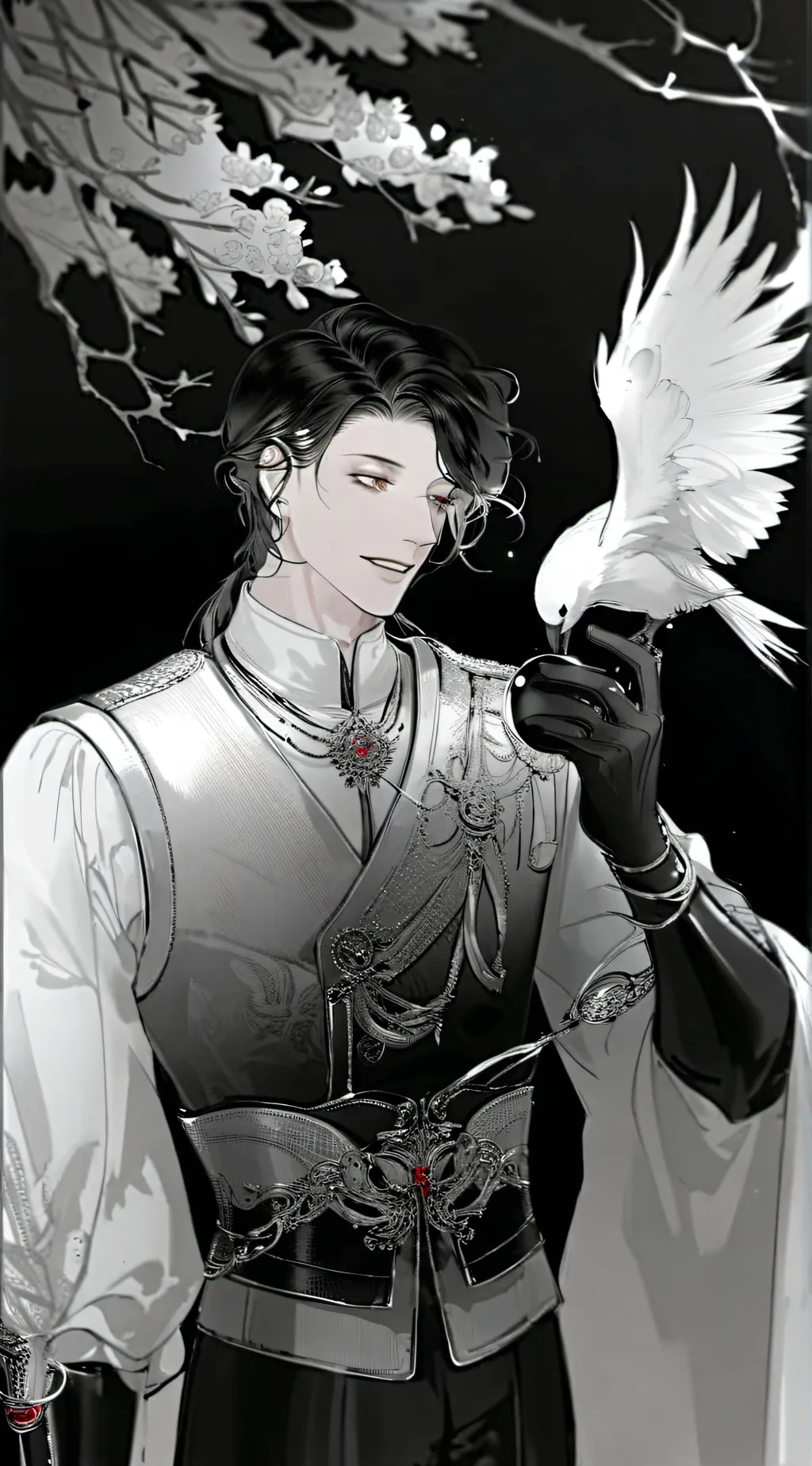 ai character: °•CLIPSO MOON•° background