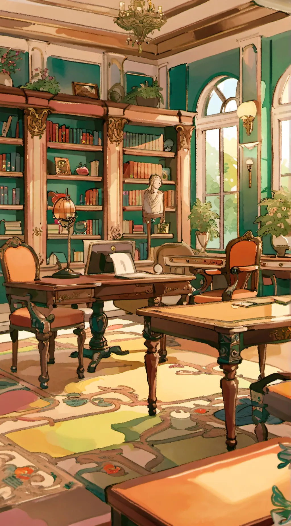 ai character: Tbhk  background