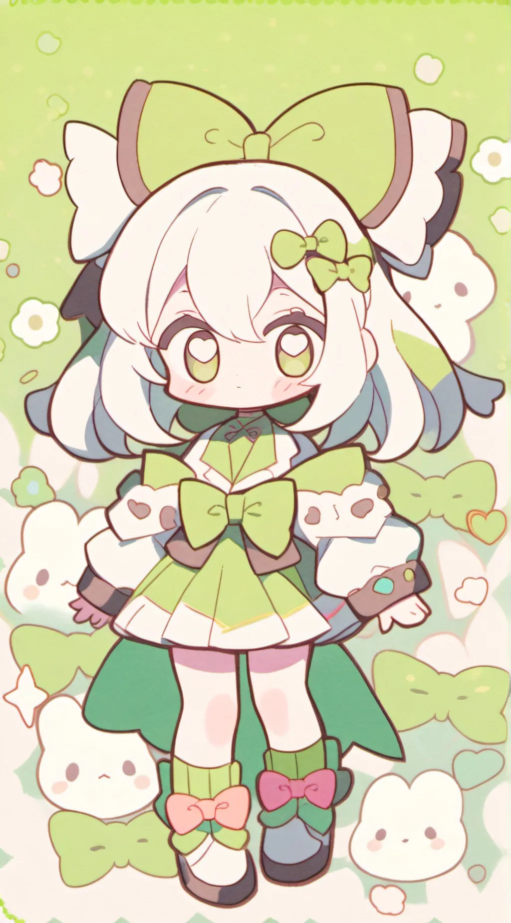 ai character: vee background