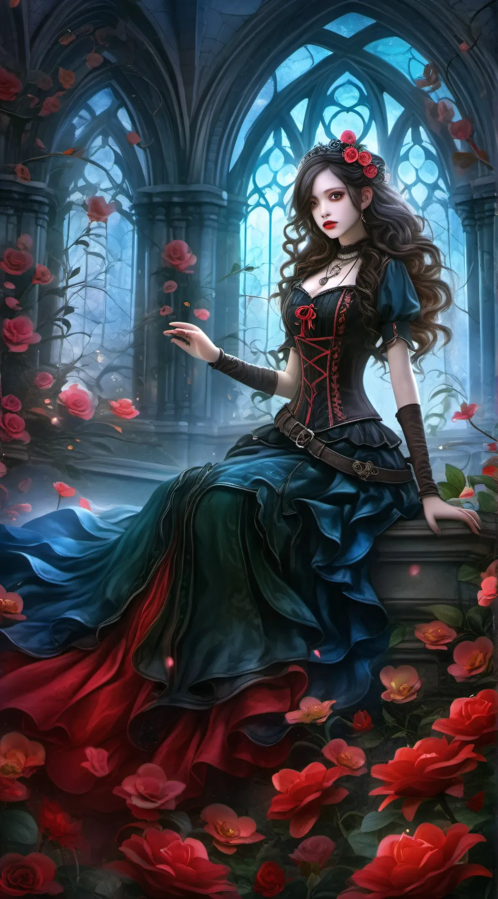 ai character: mundo vampiro🧛🏻‍♀ background