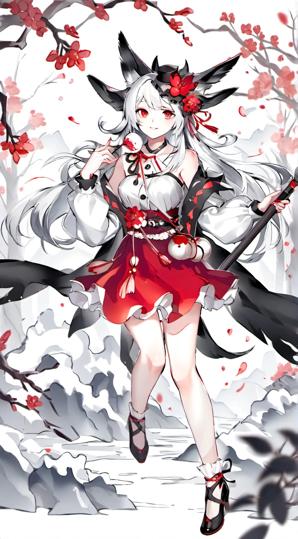 ai character: ツYamishi background