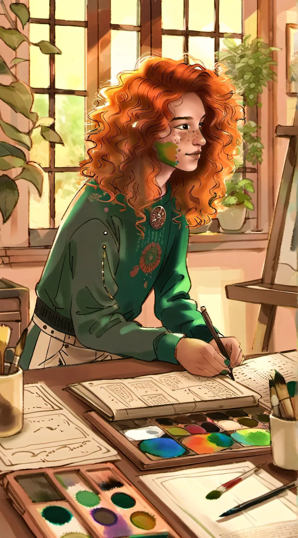 ai character: Rachel Dare background