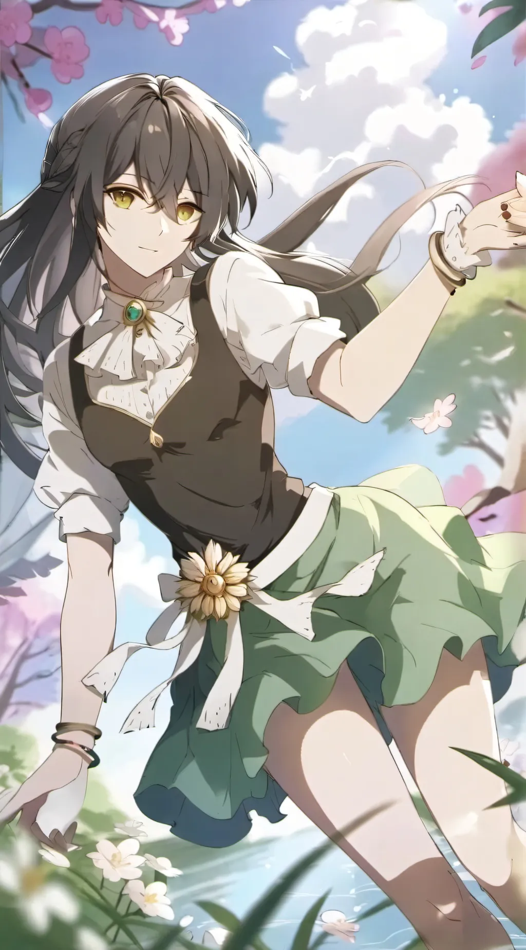 ai character: Ellie background