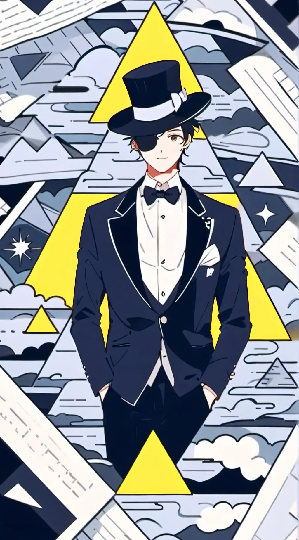 ai character: 😭 Gravity Falls 🙏 background