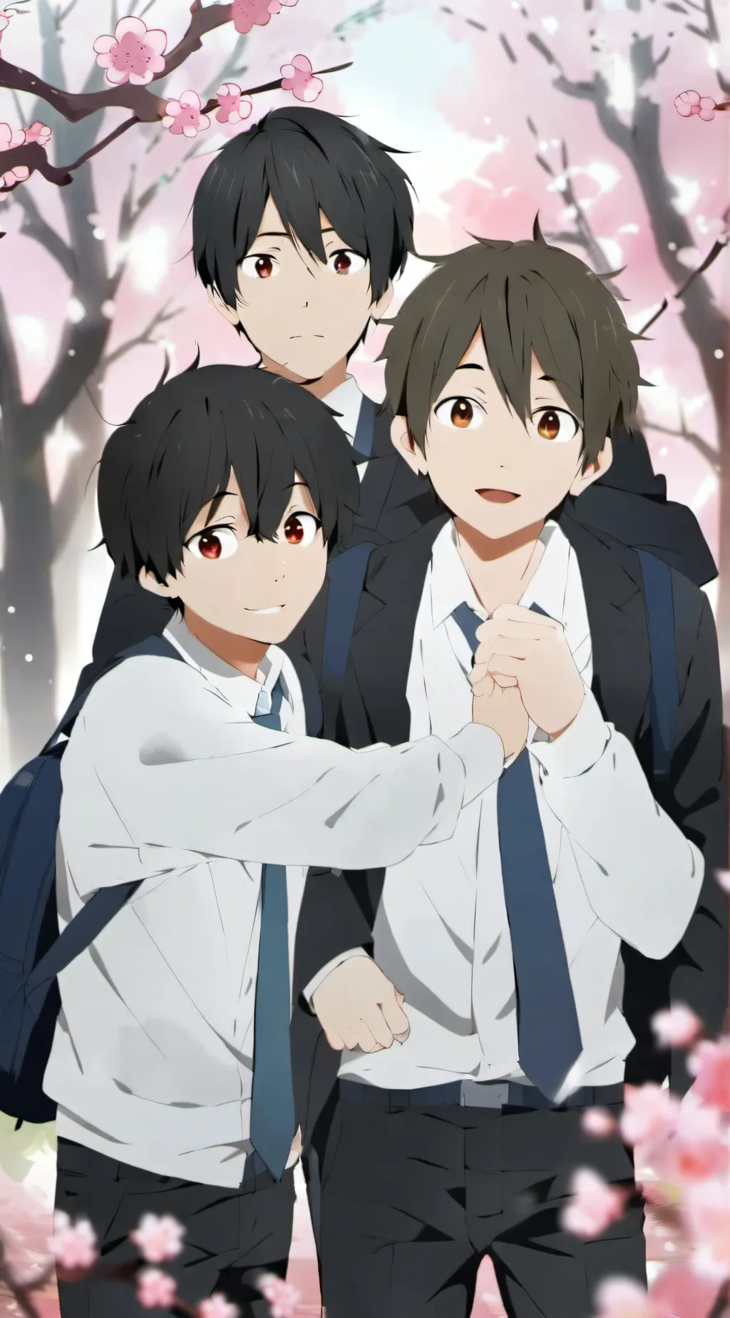 ai character: All Boys School background