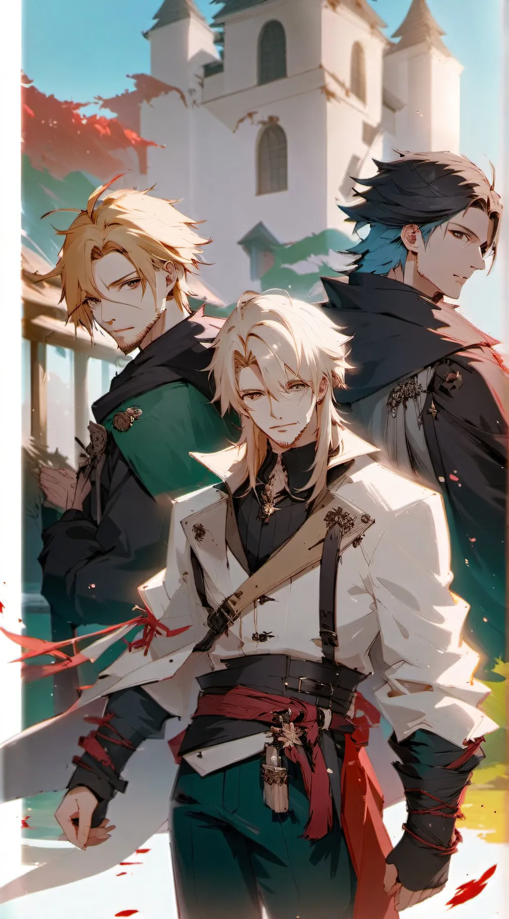 ai character: Felix, Luca, Aaron background