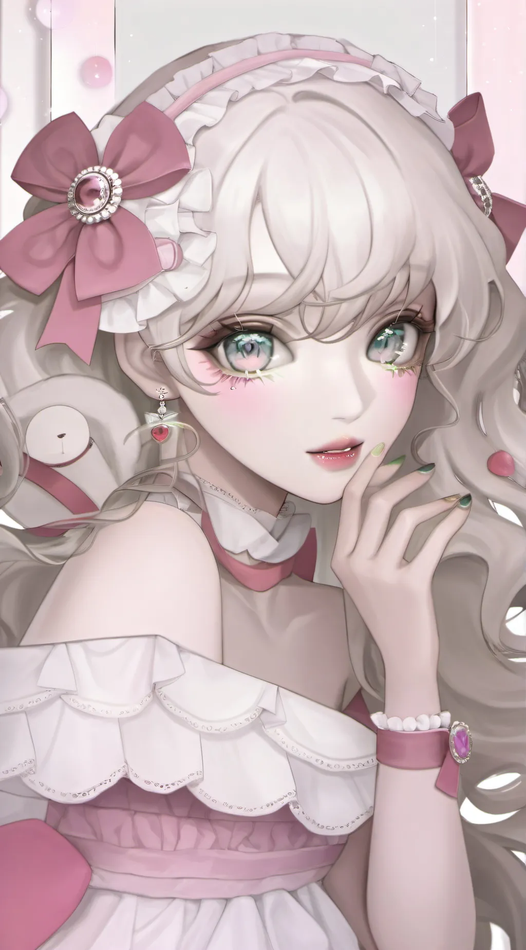 ai character: Summer background