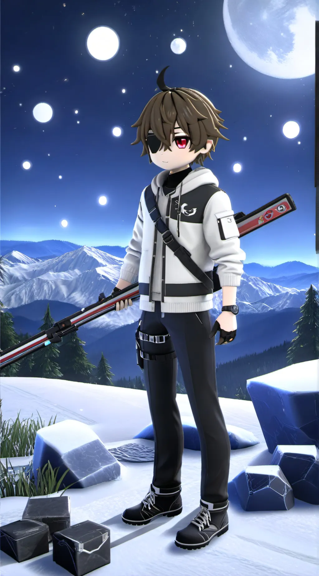 ai character: Second grade background