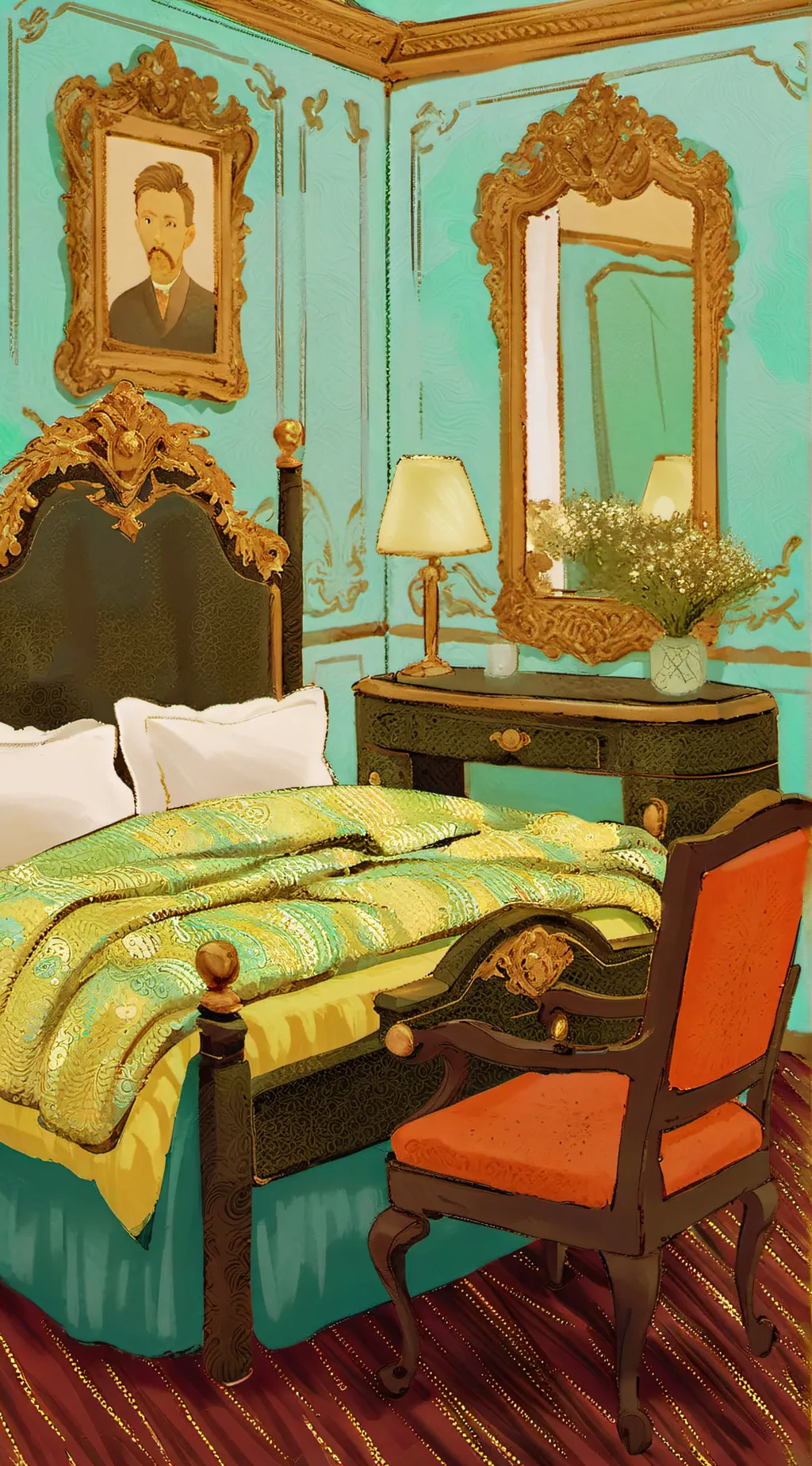 ai character: hh background