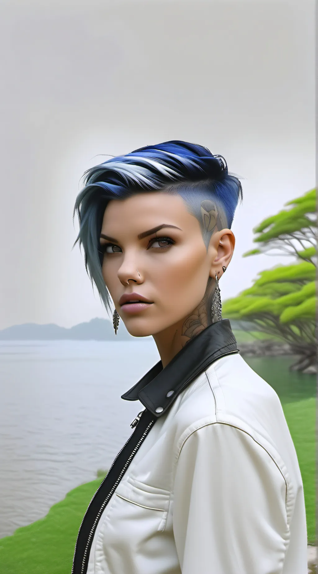 ai character: Phoenix  background