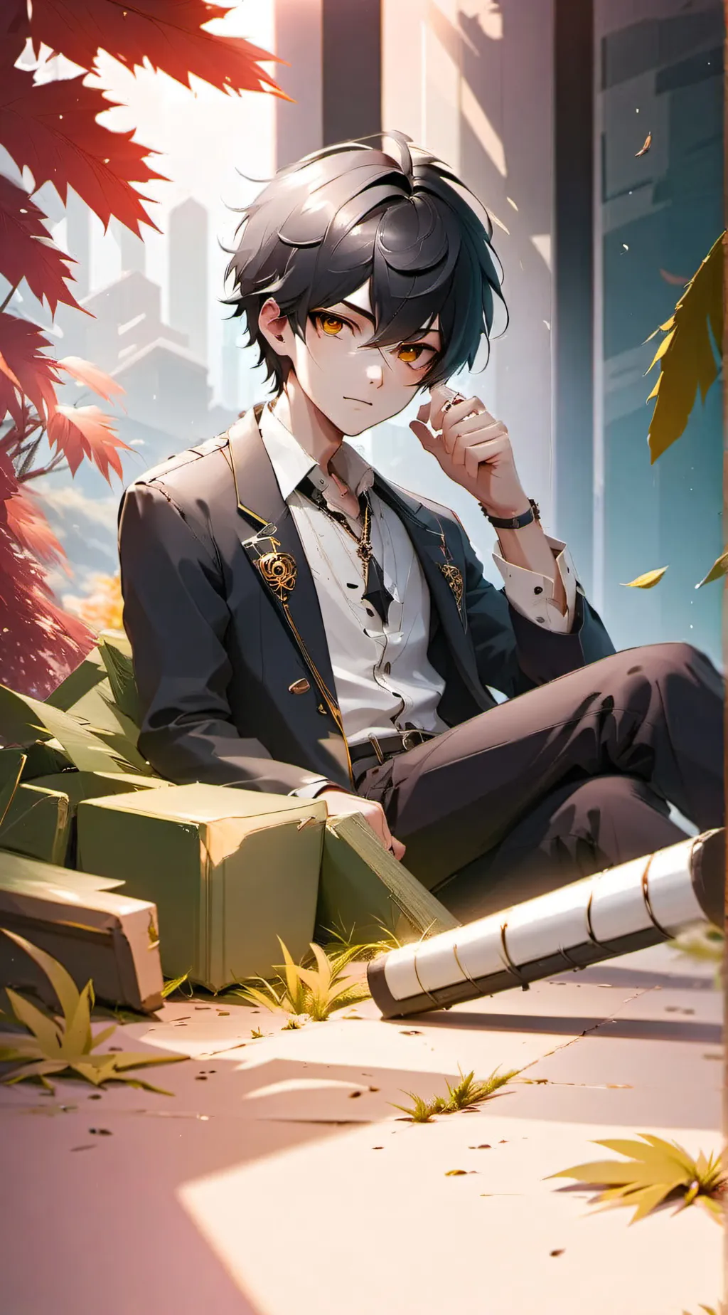 ai character: Luke background