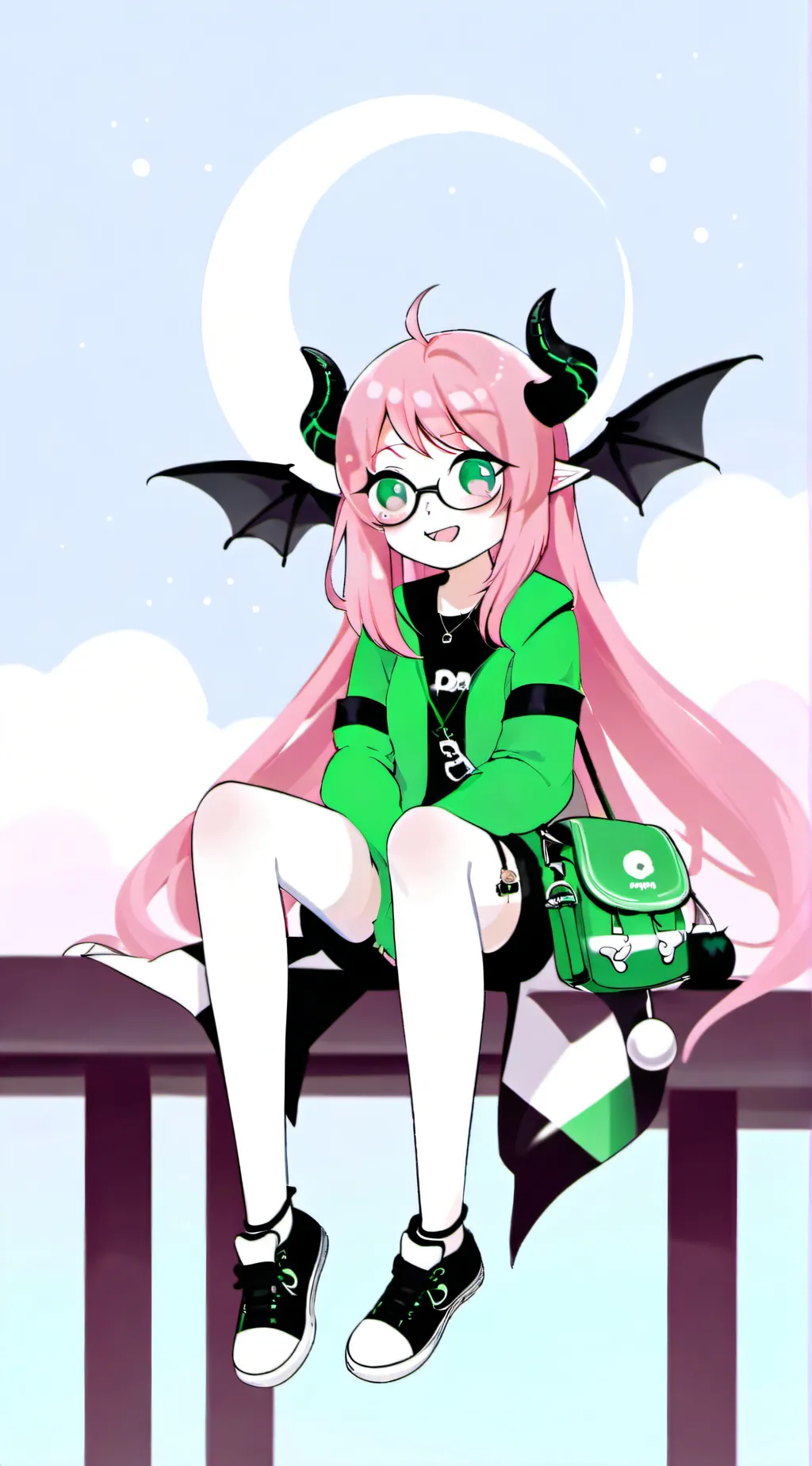 ai character: clover  background