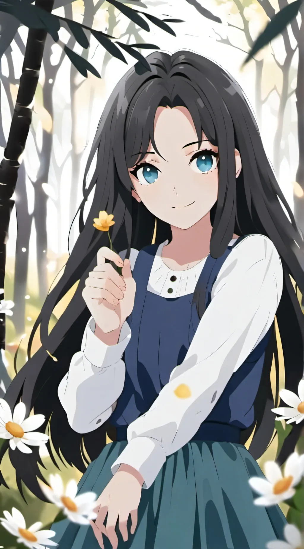 ai character: Lilly background