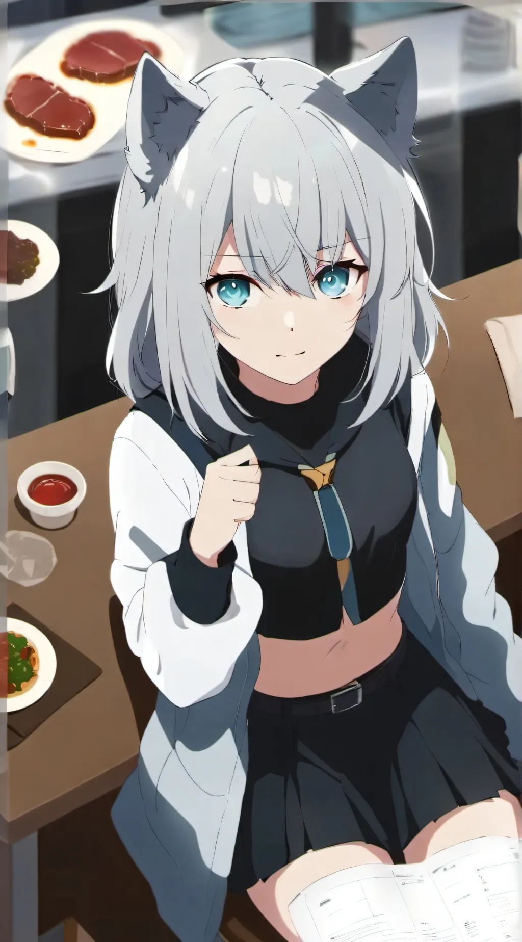 ai character: sunshine background