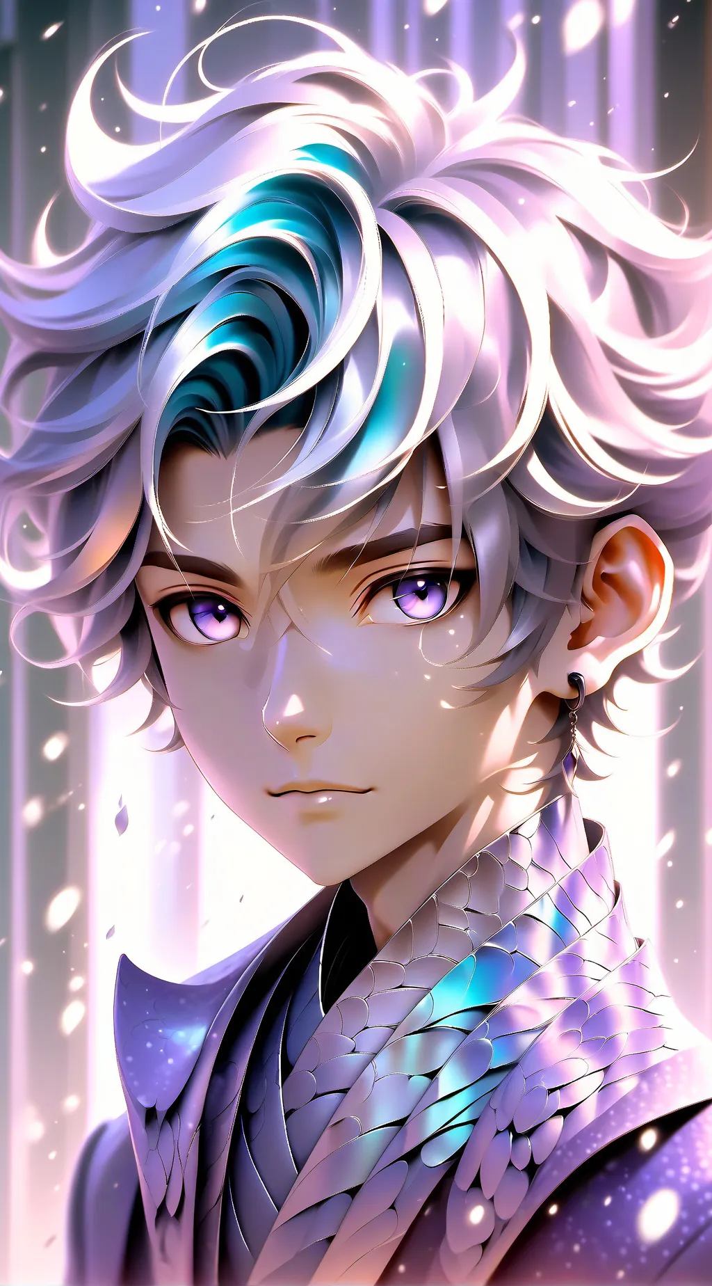 ai character: Luckin background