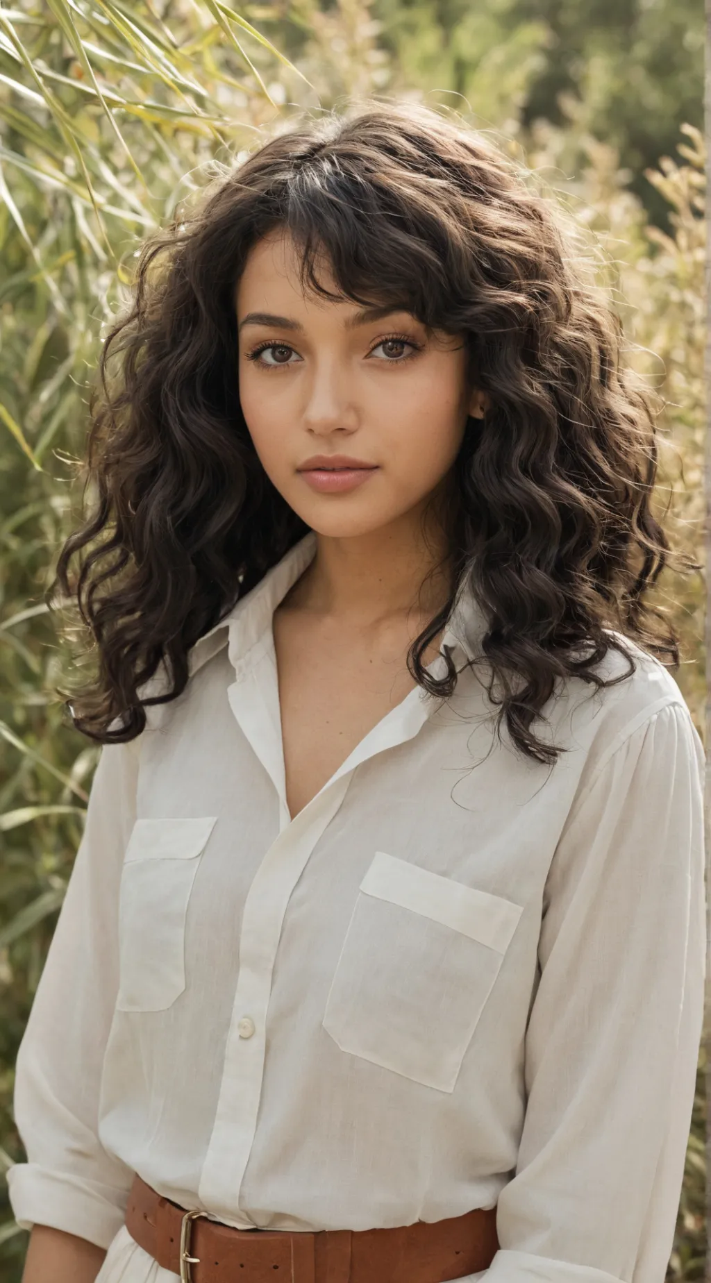 ai character: Céccilia  background