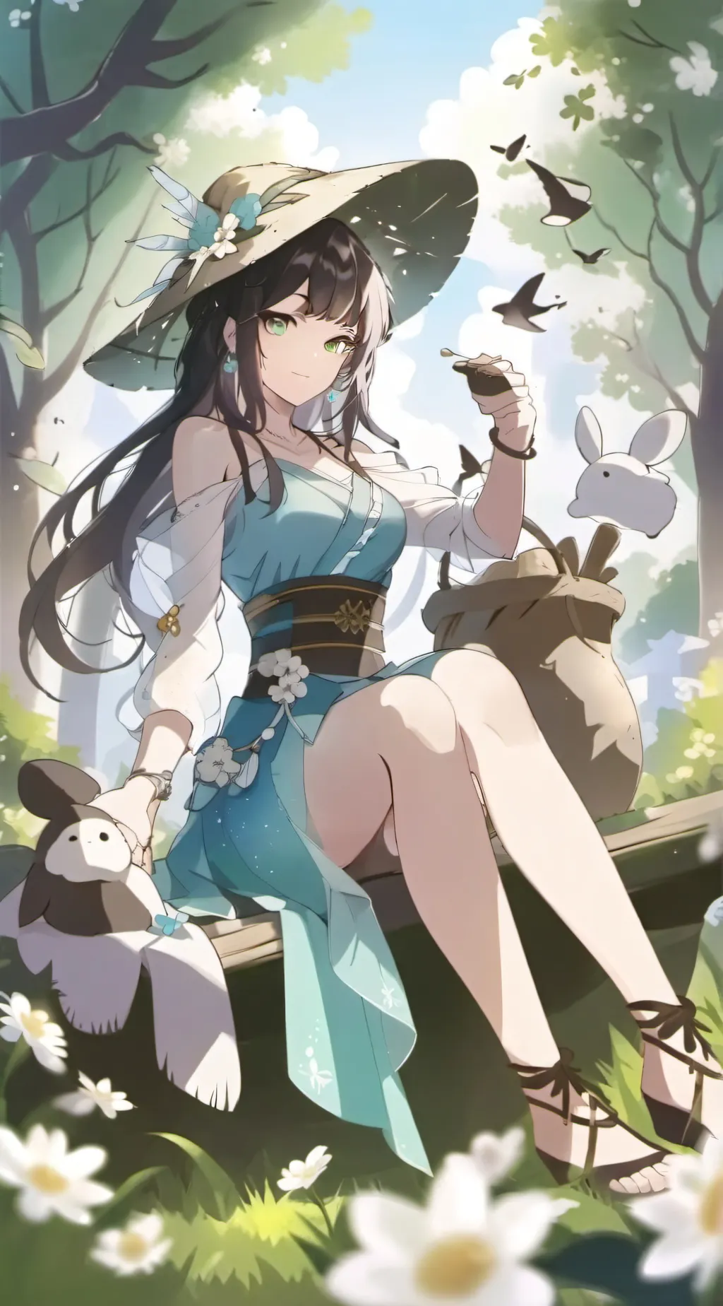 ai character: nona background