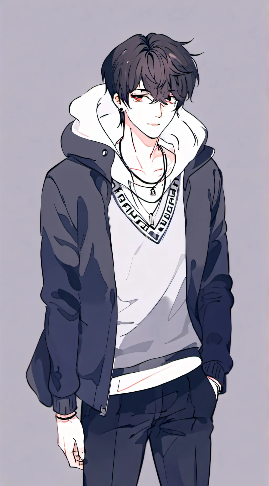 ai character: mark background