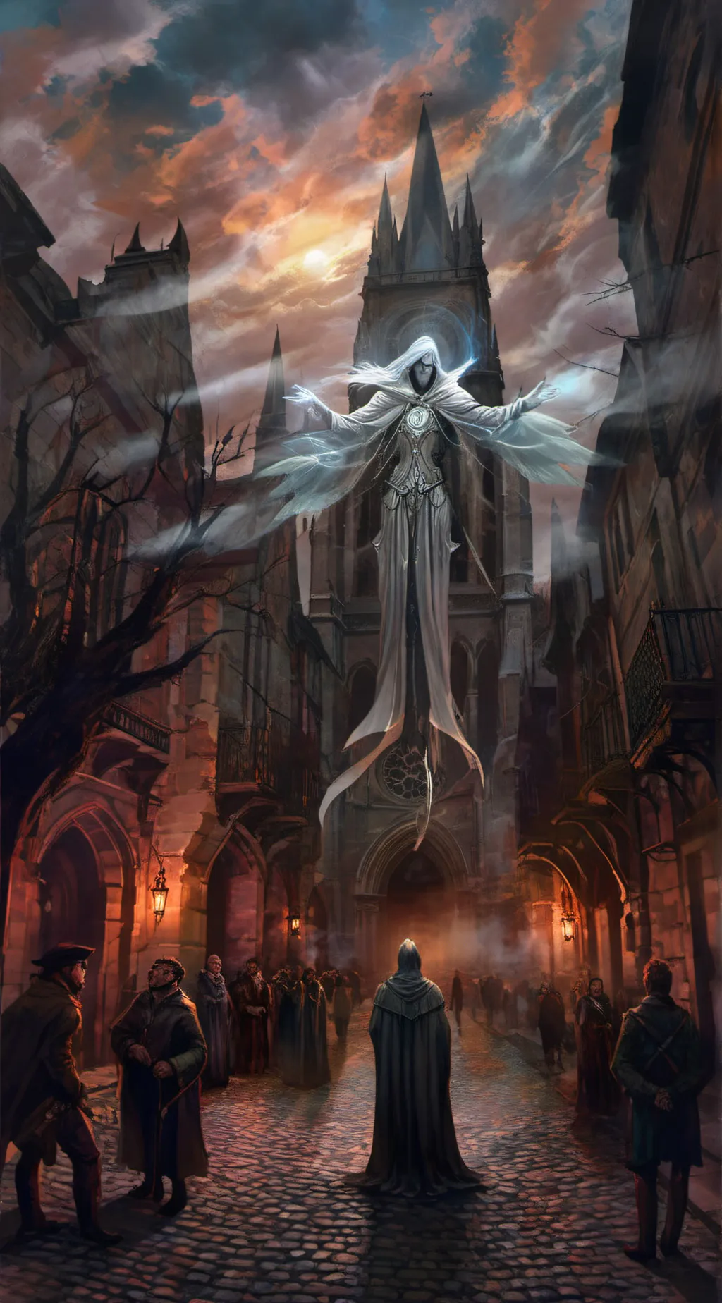 ai character: ghost dude background