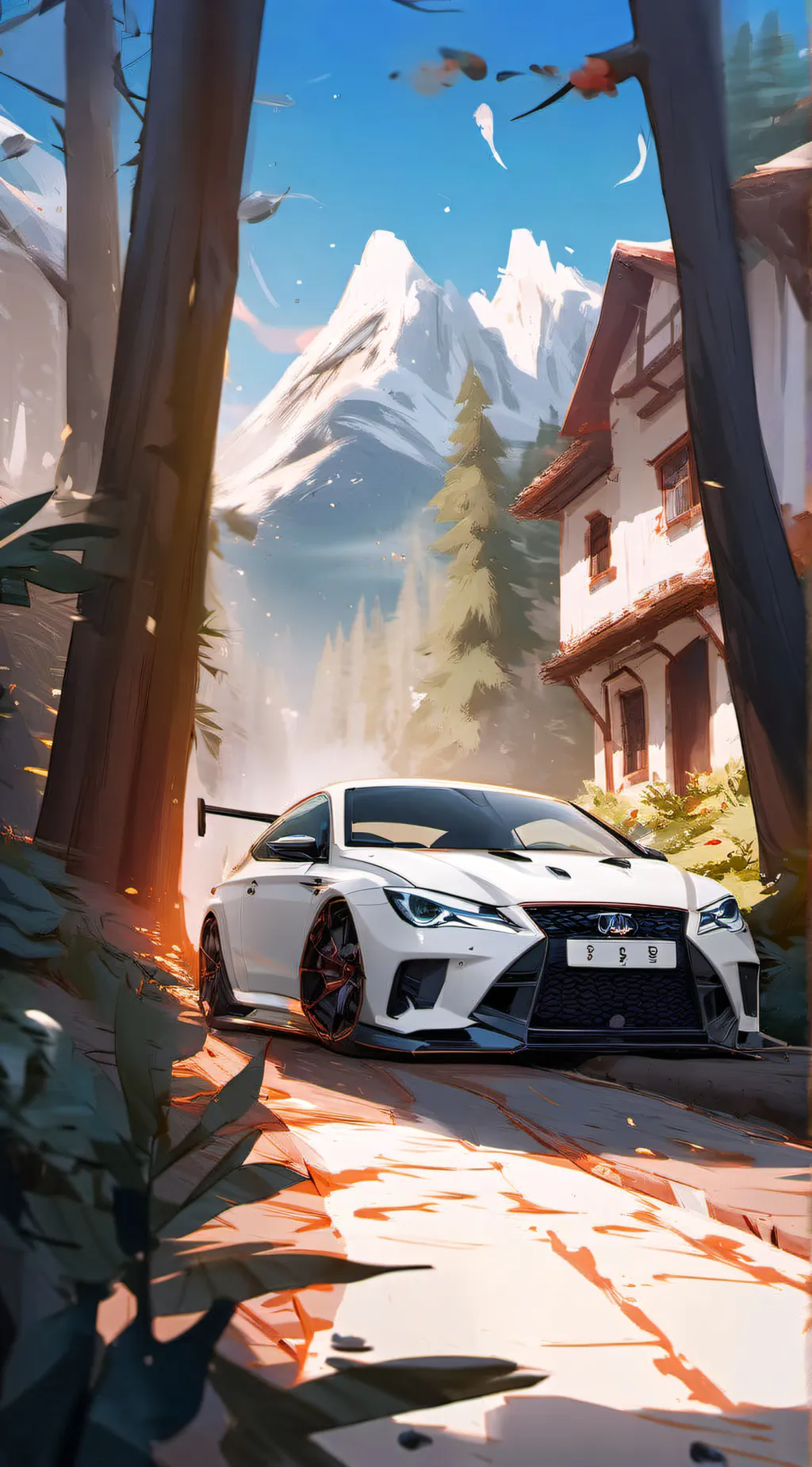 ai character: hh road trip background