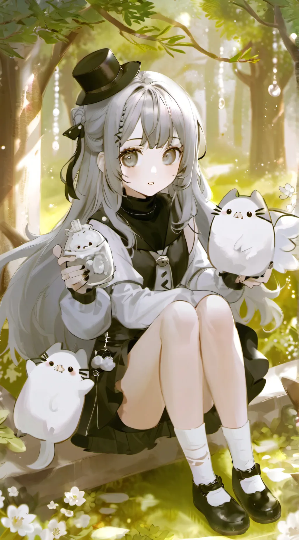 ai character: Mochi background