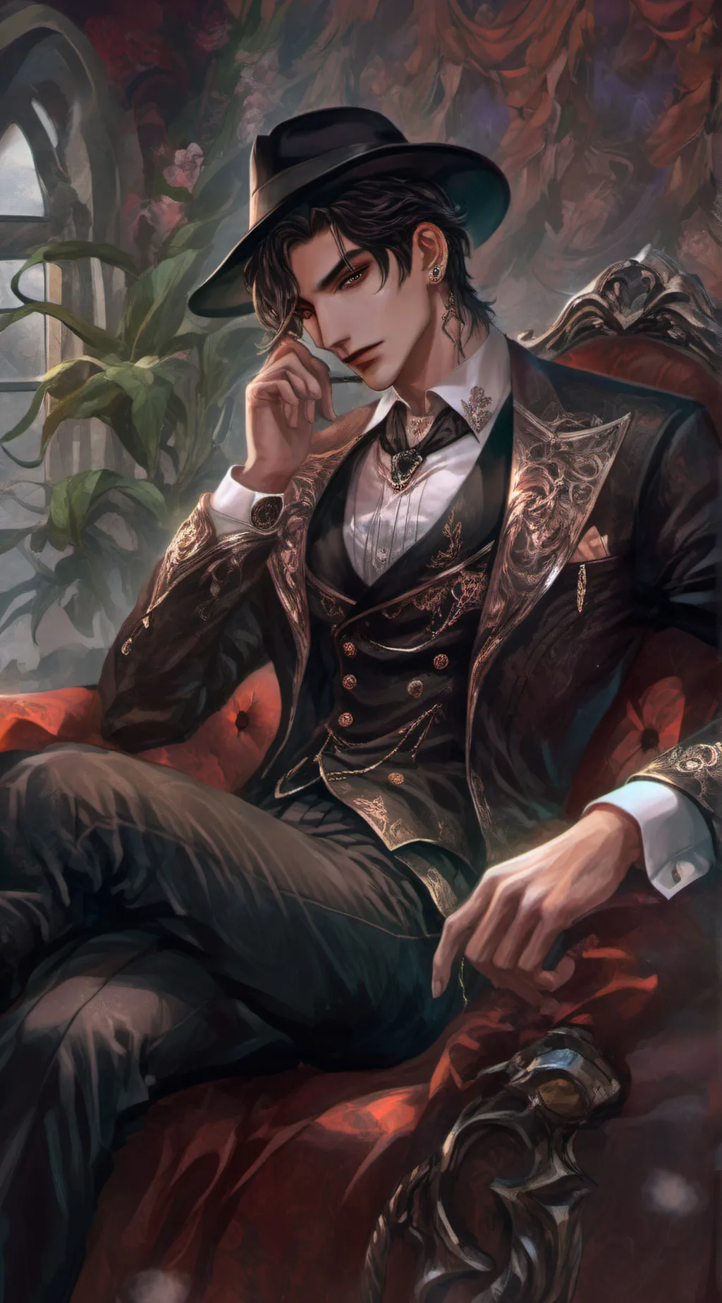 ai character: Mafia Boss background