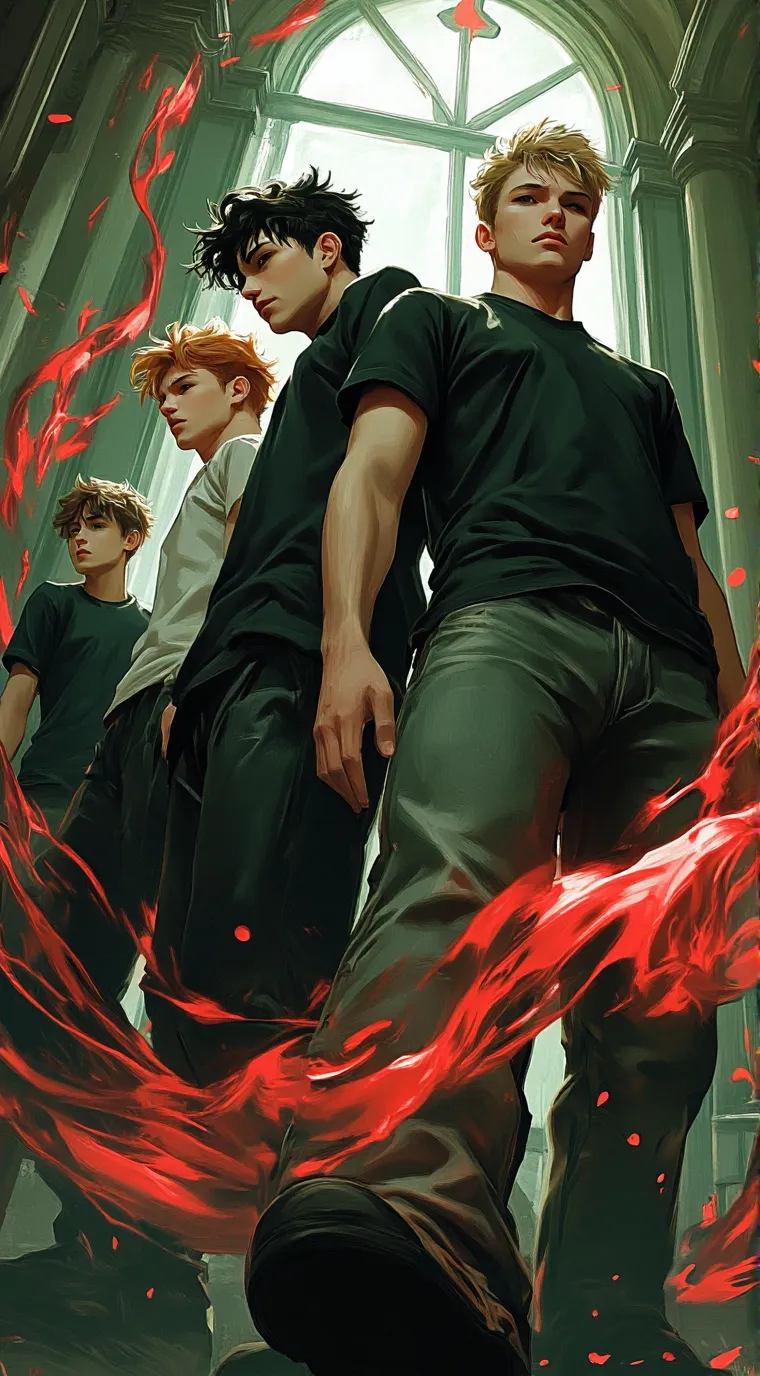 ai character: liam,mike,alex,vin background