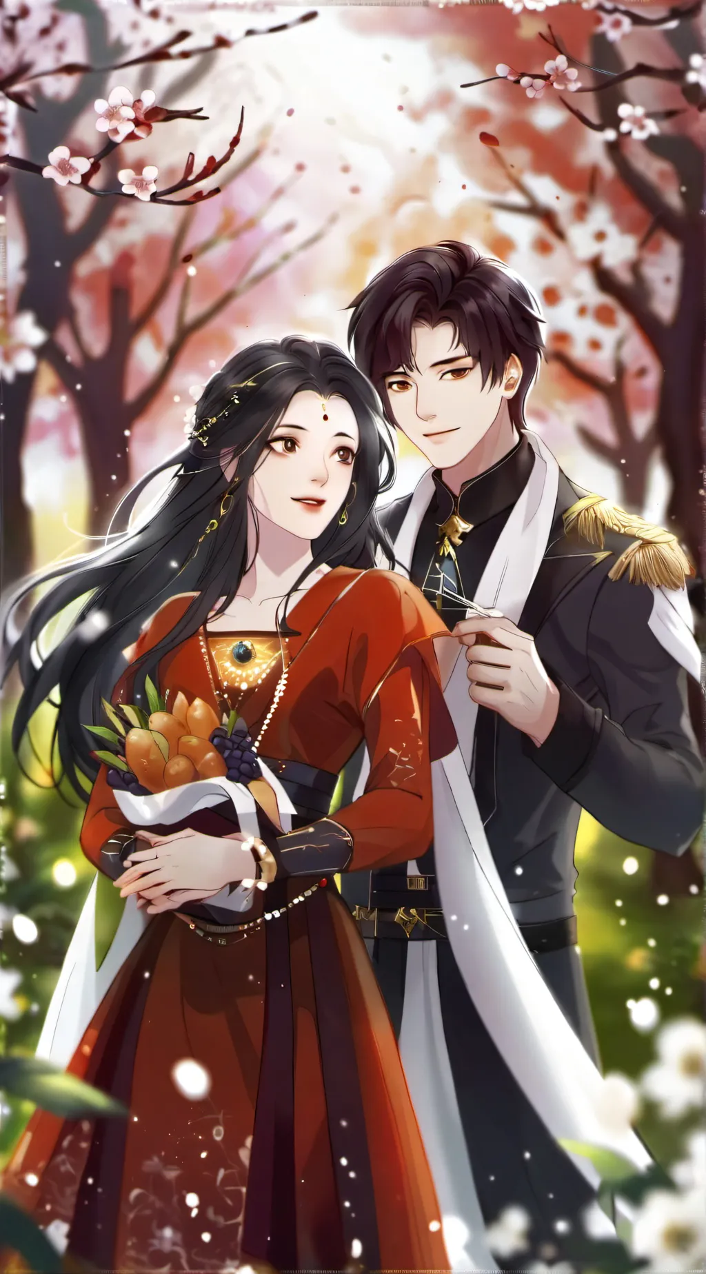 ai character: sarah and andrew background