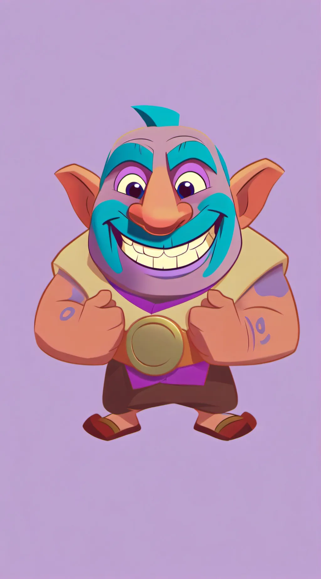 ai character: The troll background